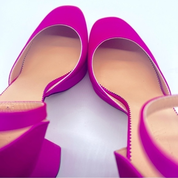 J.Crew Maisie Platform Heels Made-in-Italy Collection in Fuchsia Color S… - Picture 4 of 13